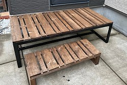 アイアン家具　足場